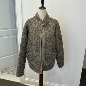 Cheetah print jacket